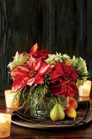 cut poinsettia arrangement